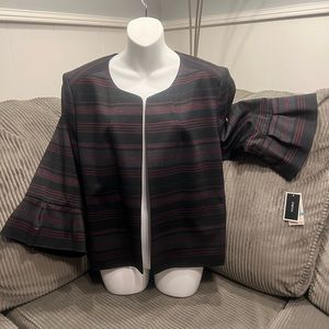 Nine West Open Front Jacket Size 16.